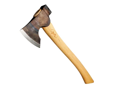 Council Tool 2.25 Lb Camp Carver Woodcraft Axe with Leather Sheath