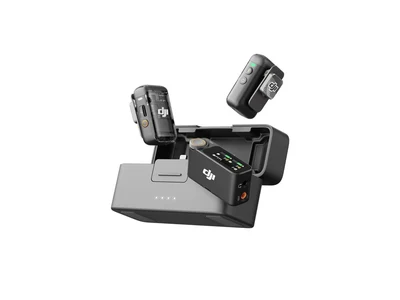 DJI Mic 2 Wireless Lavalier Microphone System with Noise Cancelling