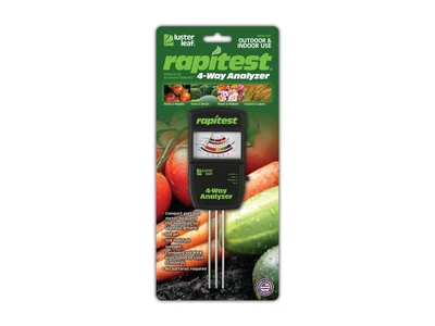 Luster Leaf 1880 Rapitest Electronic 4-Way Soil Analyzer