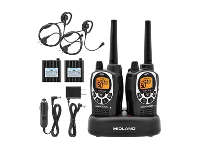 Midland GXT1000VP4 50-Channel 36-Mile GMRS Two-Way Radios