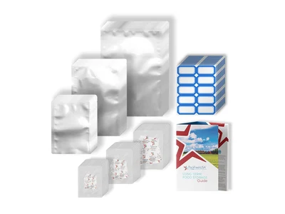 PackFreshUSA 7-Mil Heavy Duty Mylar Bags & 2000cc Absorbers