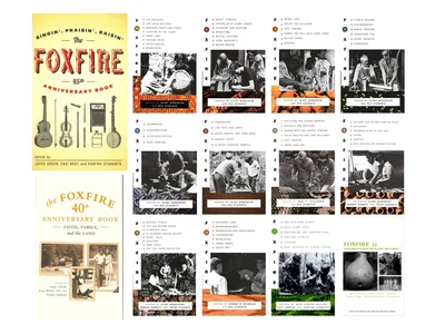 The Foxfire 45th Anniversary Book Set (Volumes 1-12 Traditional Skills)
