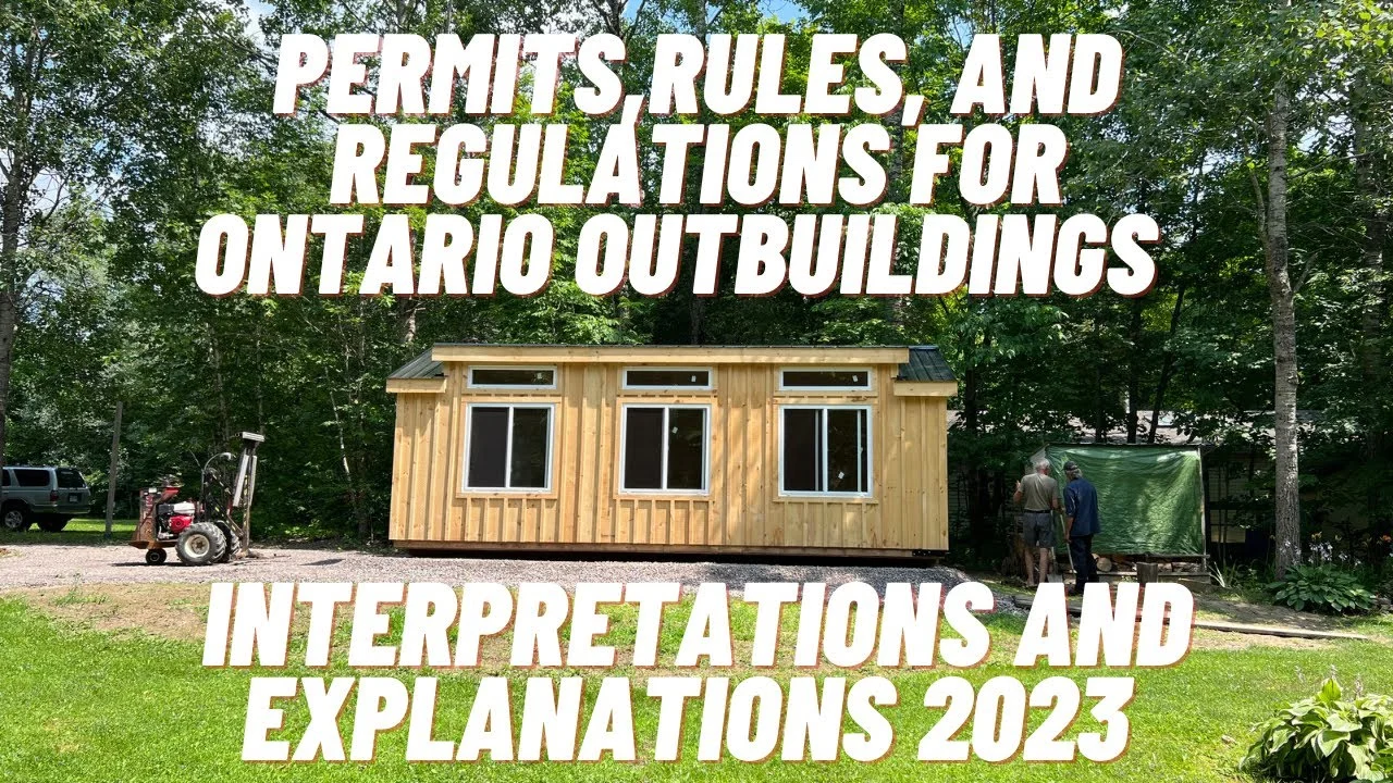 Is your outbuilding exempt from a permit in Ontario?