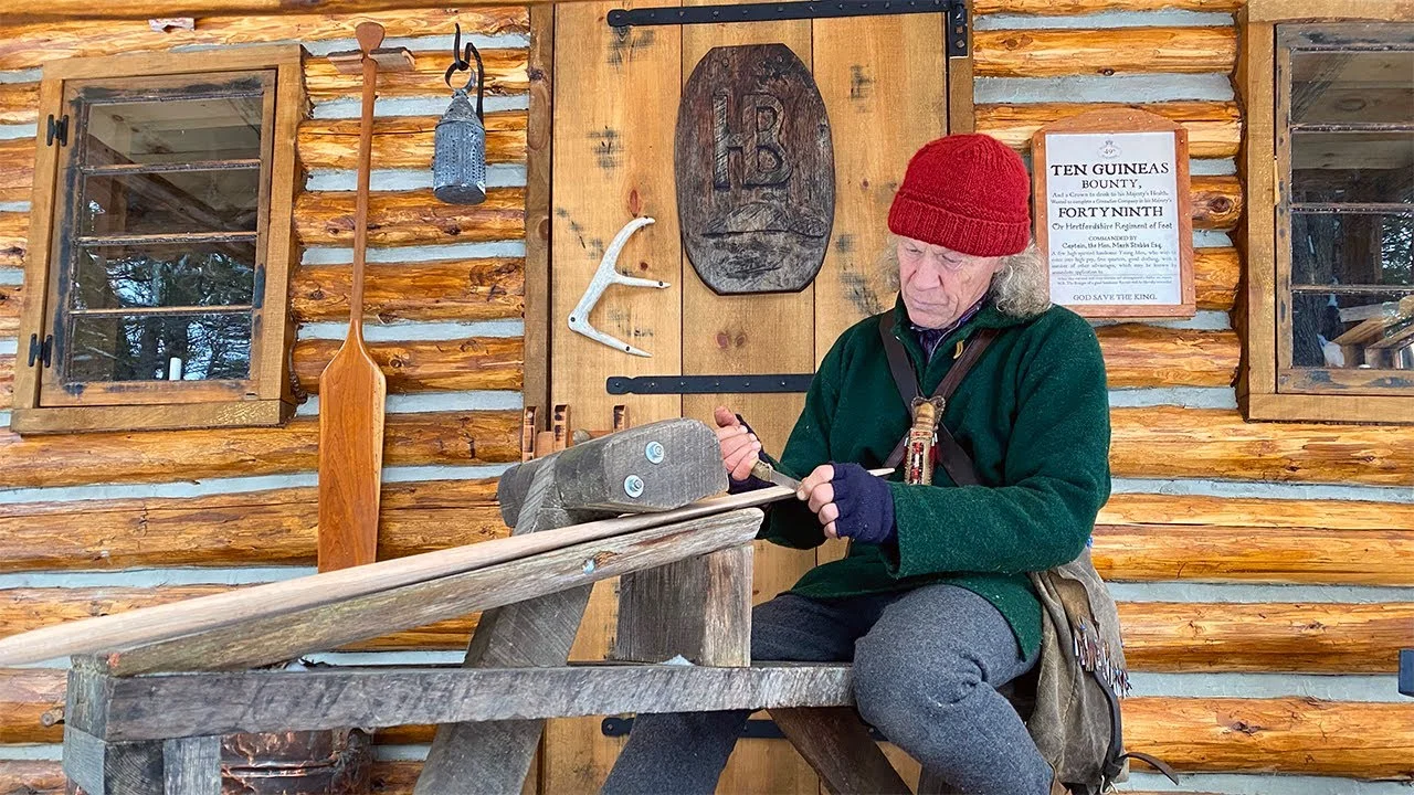 Winter Evening Crafts (circa 1750) | SOURDOUGH BREAD | DUTCH OVEN BAKING | FIREBACK | CAST IRON