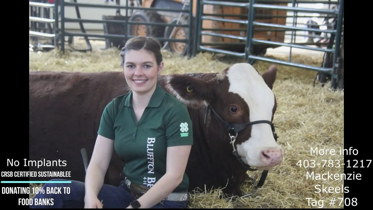 Mackenzie Skeels Bluffton 4H 2020