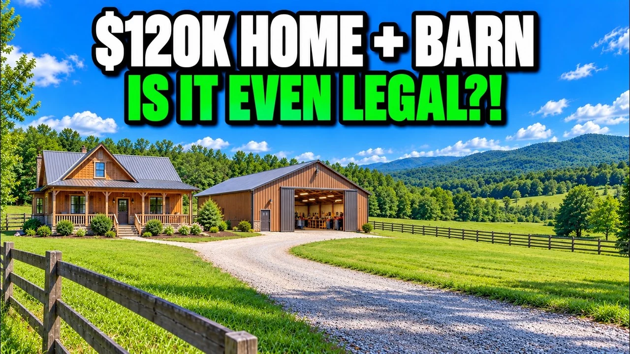 These Homes Come With a Barn and Workshop — But the Permit's the Catch
