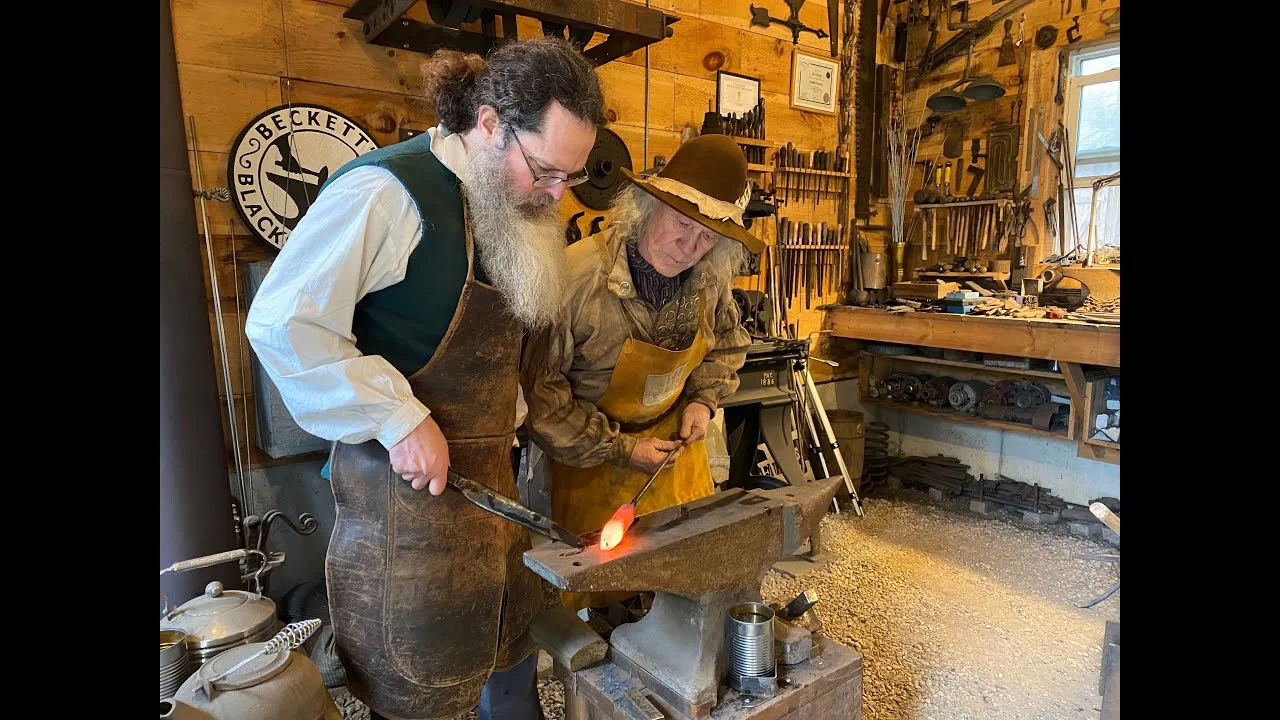 Forging an 18th Century Pole Hatchet With Beau Beckett | BLACKSMITH | PIONEER | SELF SUFFICIENT